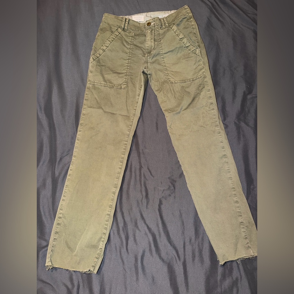 PILCRO Women’s (size 26) Sage Green carpenter Trousers